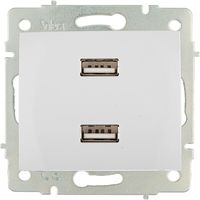 Chargeur Usb Encastrable Solera Double Usb 4.2a Encastrable Blanc - Solera