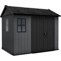 Keter Newton Plus 9x7.5ft - Grey, All Weather Resistant, Easy to Clean