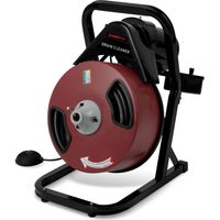 Eberth – Déboucheur de canalisation électrique 400W – Spirale flexible 20m Ø13mm – Nettoyage efficace des conduites – Pour blocages profonds
