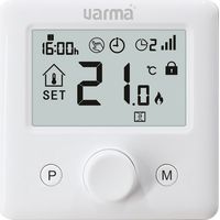 Thermostat programmable - Lagoya - Varma - Sans fil - Avec récepteur
