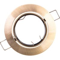 Faretto da soffitto Porto-K, IP20, rotondo, patinato, con regolazione dell'angolo, TIPO 5515