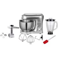 Kitchen Move – Robot pâtissier 5.5L 1500W pour pâtes à pizza et pain – Moteur puissant – Accessoires inclus – BAT1518BM