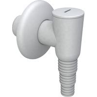 SIFONE AD INNESTO IN ABS PER LAVATRICE/LAVASTOVIGLIE CON PLACCA BIANCA MODELLO STYLING Ø32 BONOMINI S.R.L.