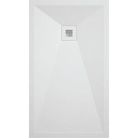 Plato de ducha pizarra ONDA blanco 80x180 cm rejilla color