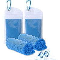 Serviettes rafraîchissantes pour le sport et le fitness – Serviettes en microfibre/serviettes rafraîchissantes comme serviettes rafraîchissantes pour la marche, la randonnée, les voyages et le yoga.
