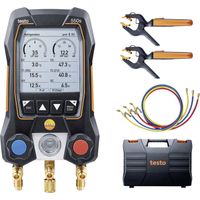 Testo – Appareil de mesure l’air ambiant – Mesure sans fil – Grand écran graphique – Bluetooth – Pour installations frigorifiques et climatisation