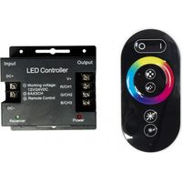 Control remoto rgb 12v-24v cinta led freya 20m c/mando tactil