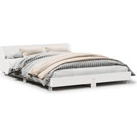 Maison Exclusive - Massivholzbett ohne Matratze Weiß 160x200 Kief