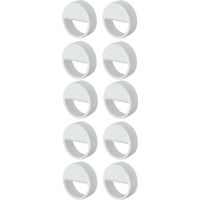 Cyclingcolors – Lot de 10 supports de cadre en plastique 30mm – Pour bois à percer – Fixation tableau et meuble – Assemblage facile
