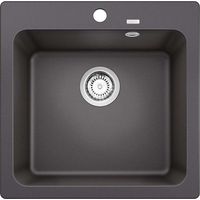 Blanco Naya 5 - Évier en silgranite, 52x51 cm, gris rocher 526580
