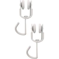 Blister de 2 Poulies pour Rails de Rideaux Intérieurs TLD18 92577 Micel