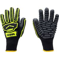 Gants anti-vibrations Coverguard Eurostrong Vibe - - Noir