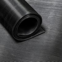 Gummimatte - fein gerippt - 9 m Länge - Dicke 3 mm - Breite 50 cm