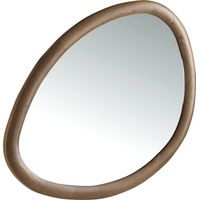 Miroir design organique et élégant Angel Cerda - Noyer chaleureux