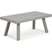 Table basse en aluminium