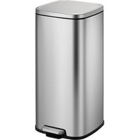 EKO - Poubelle à pédale Stella 30 litres - Stainless steel - inox mat