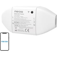 MEROSS INTERRUPTEUR CONNECTÉ MATTER, 16A INTERRUPTEUR WIFI AVEC MATTER SIMPLE SETUP (MSS) ET SUIVI DE CONSOMMATION D'ÉNERGIE, CO