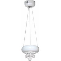 LAMPE SUSPENDU LUX BIANCO 1X6W LED