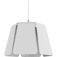 ESA SOSPENSIONE FOGLIA Ø 30 Bianco/foglia argento
