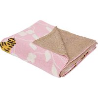 Kuscheldecke NERAI Baumwolle 130 x 170 cm Bunt