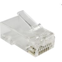 Alantec-wtyk przelotowy rj45 utp kat.5e (op.100 szt