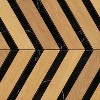 Carrelage effet Parquet Bois Chêne Brut Chevron Pointe de Hongrie 29,4x28,7x0,95 cm Mat Lorenta - Sol et mur intérieur (vendu par carton de 0,506 m²) - RO'MA CARRELAGE