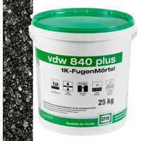 vdw 840 plus 1K-Fugenmörtel 25kg Basalt