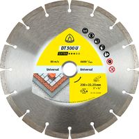 Diamanttrennscheibe für Betonwürfel, 230-mm-Segment