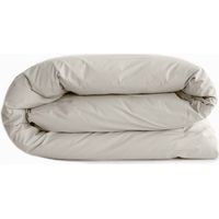 Housse de couette "Manoir" percale pur coton peigné longues fibres 80 fils/cm² Vent du sud - Naturel - Housse de couette 200 x 200 cm - Naturel -