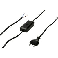 Max Hauri Schnurdimmer universal Schwarz Schaltleistung (max.) 100 W 1 St.
