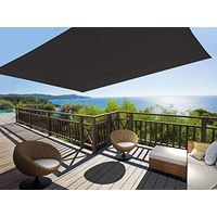 Ideanature Tela di oscuramento Rettangolare 2,45 x 3,45 m Poliestere Scivolano Anti UV 160 g/m2 Grigio Antracite, 500009, Grigio Antracite, 44 x 25 x 5 cm, 500009