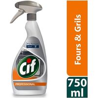 Nettoyant dégraissant Cif Professional fours & grills - Spray 750 ml