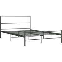 GBLY Bettgestell Grau Metall 120x200 cm