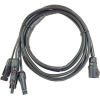 BandW EC-MC4-Y BandW Energy Case Connect Cavo di Connessione Y per Due Pannelli Solari 2 m colore Nero