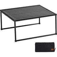 Table pliante portative extérieure, table de barbecue multifonctionnelle domestique de camping et de pique-nique, équipement de pique-nique,L