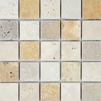 MOSAIQUE TRAVERTIN MIX 1 PLAQUE 30,5 X 30,5 CASA LINEA