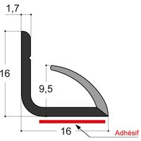 Türdichtung Joint-dual f7-22 wasserdicht selbstklebend