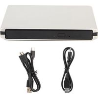 Lecteur/Graveur Externe USB 3.0 pour DVD CD Blu-ray - Pour PC et Ordinateur Portable