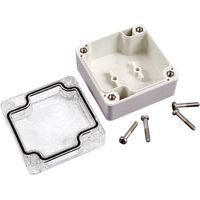 Hammond Electronics 1554J2GYCL Universal-Gehäuse 160 x 90 x 60 ABS Lichtgrau (RAL 7035) 1 St.