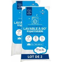 P'TIT LIT Protector de Cuna blanco 70 x 140 cm