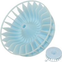 Ersatzteil - Turbine de ventilation arrière - - ARISTON HOTPOINT, INDESIT, WHIRLPOOL, BAUKNECHT, 2I MARCHI