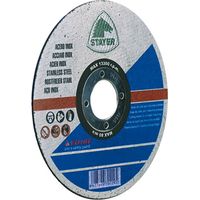 Extradünne Standard-Edelstahlscheibe A60TBF-41 zum Schneiden von Eisenmaterialien (12250 U/min) Ø125x1x22,23mm
