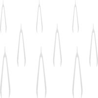 Pince à lentilles pratique (lot de 9) avec clip long-M