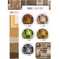 10 x TAPPETO CUCINA TIJOLO 57X140 CM ASSORTITO