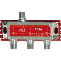 Divisor TV/SAT FTE a 3 Salidas Clase A 5-2400 MHz 10,5 dB AS3