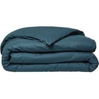 Housse de couette TODAY Essential - 220 x 240 cm - 2 personnes - 100% Coton uni - Paon