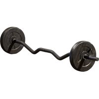 Iron Gym - Set de barra de curl ajustable 23 kg