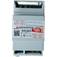 Tonna 641301 12 V / 1.5 A Power Supply for Intercom Systems - 3 DIN-Rail Modules - Nac & RTC