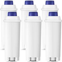 Filtre à eau de rechange pour machines à café Delonghi DLSC002, compatible avec Delonghi Dinamica, Magnifica S, Eletta Explorer, ETAM Autentica EPAM et ECAM Series (6)