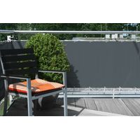 Balkonumrandung 90 x 500 cm - Farbe anthrazit